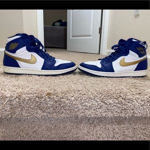 RETRO AIR JORDAN 1 HIGH TOPS “GOLD MEDAL” SNEAKER